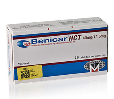 Benicar 40 Mg 12.5 Hct