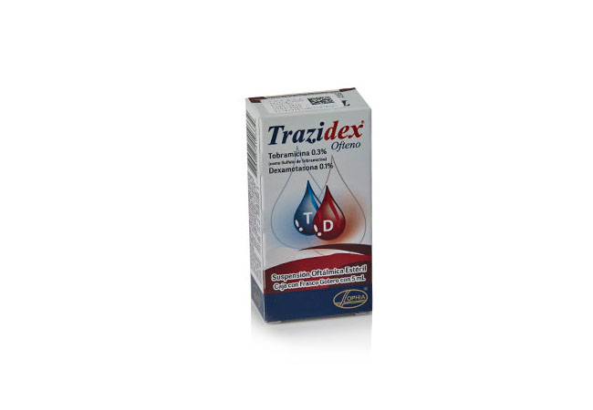 Trazidex discount oftalmico precio