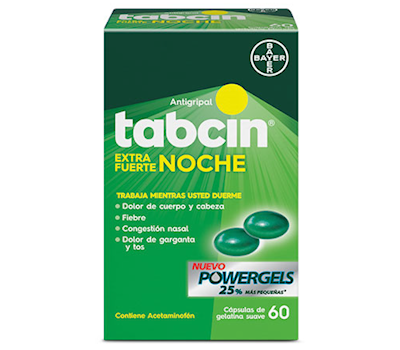 TABCIN ACTIVE LIQUID GEL CAPSULAS VIA ORAL