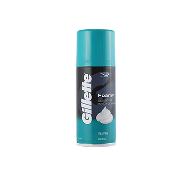 GILLETTE PIEL SENSIBLE 175 GR ESPUMA