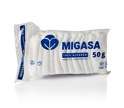 MIGASA ALGODÓN PLISADO 50 GR