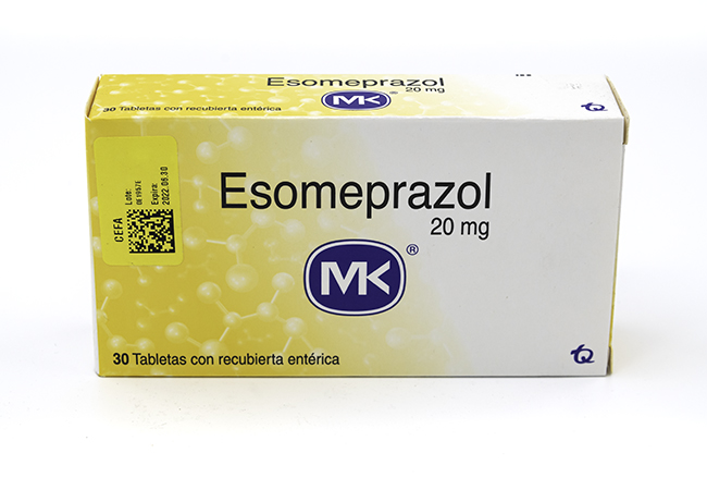 Esomeprazol MK 20 mg 1 comprimido