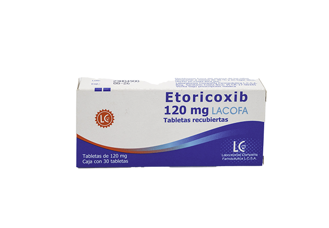 ETORICOXIB LACOFA TABLETAS 120 MG X 30