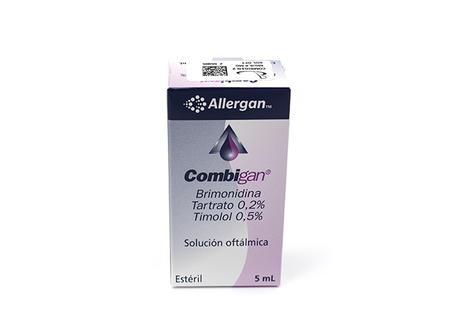 COMBIGAN SOLUCIÓN OFTÁLMICA 5 ML
