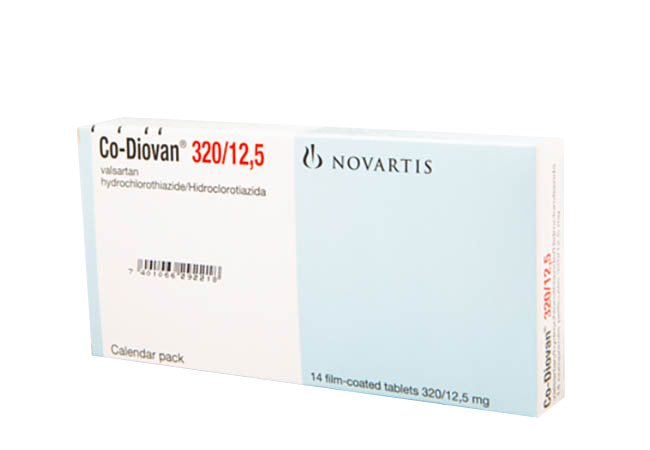 DIOVAN 320 MG TABLETAS VIA ORAL