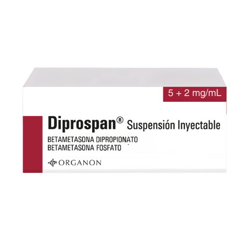 Diprospan 5mg/2mg x1 vial inyectable