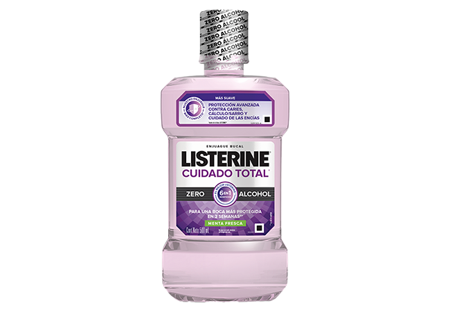 LISTERINE TOTAL CARE ZERO ENJUAGUE 500 ML