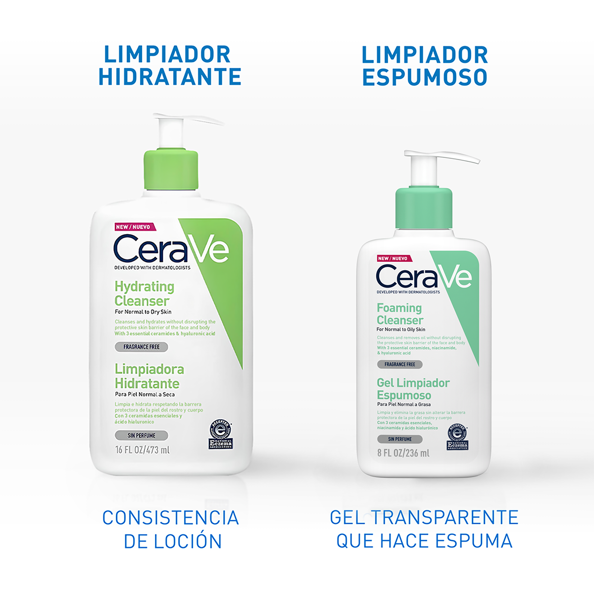 CeraVe Gel Limpiador espumoso 236ml