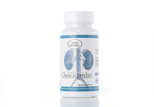 TOTAL NATURAL CHANCA PIEDRA 500 MG 50 CÁPSULAS