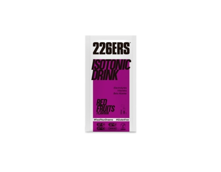 226ERS ISOTONIC DRINK RED FRUITS POLVO 20 GRAMOS