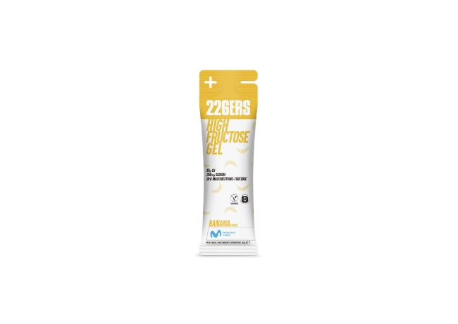 226ERS HIGH FRUCTOSE SABOR A BANANA GEL 80 GRAMOS
