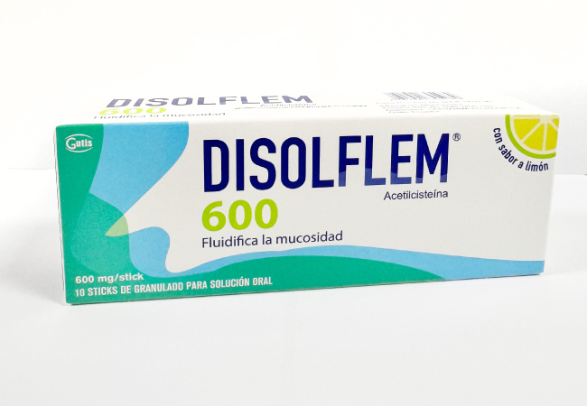 DISOLFLEM GRANULADO SOB 600MG X10