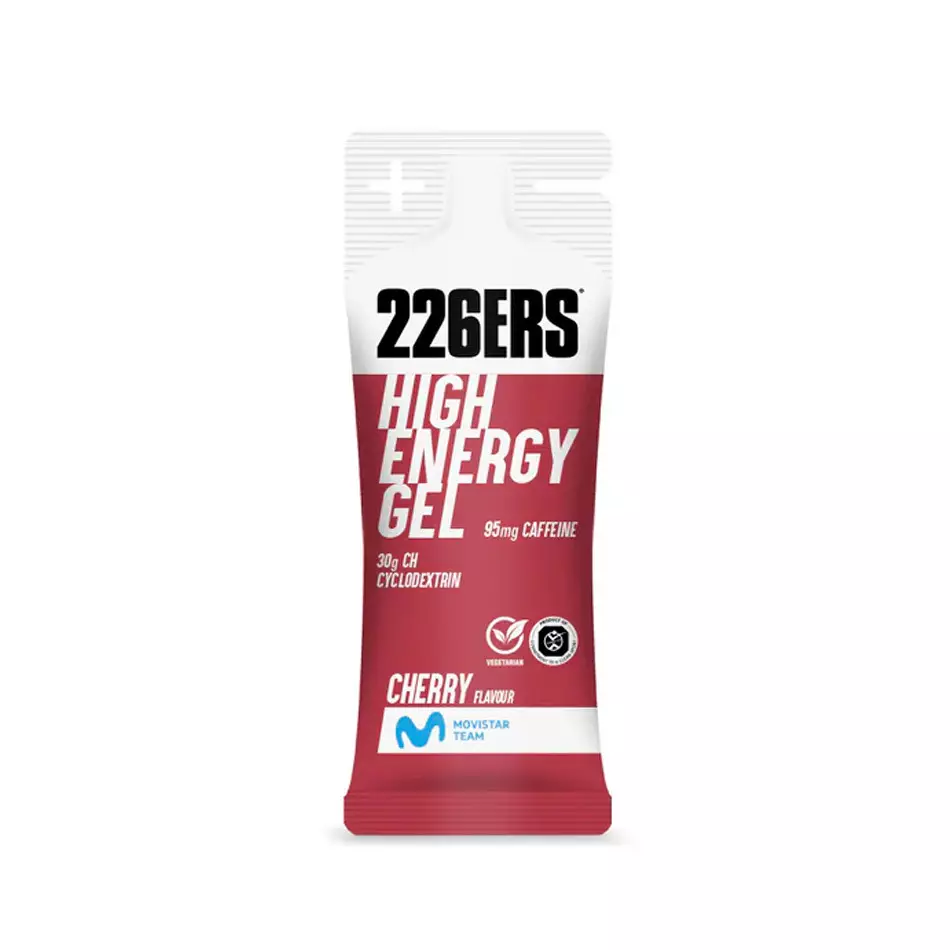 226ERS High Energy Sabor Cherry+Cafeína gel 45 gramos