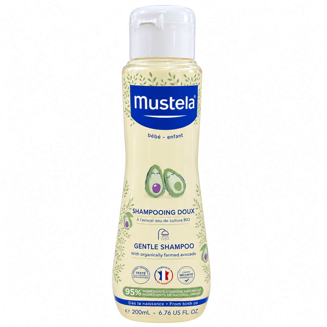 Mustela Champú suave 200ml