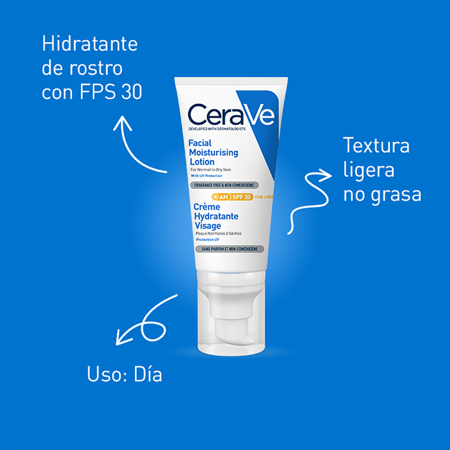 Cerave Loción Facial Hidratante AM SPF30 52ml