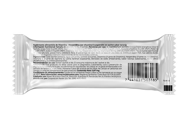 RCN Venovit-N 1000mg Diosmina-Hesperidina con vitamina E 30 sachets